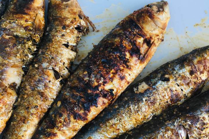 A dish of fish from Portuguese cuisine